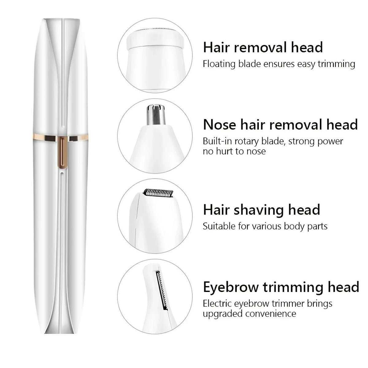 Electric Shaver Women's Special 4-in-1 Hair Removal Equipment