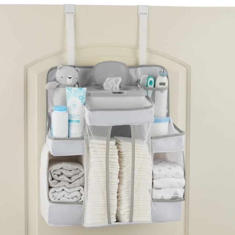 Baby Diaper Caddy and Nursery Organizer for Baby's Essentials