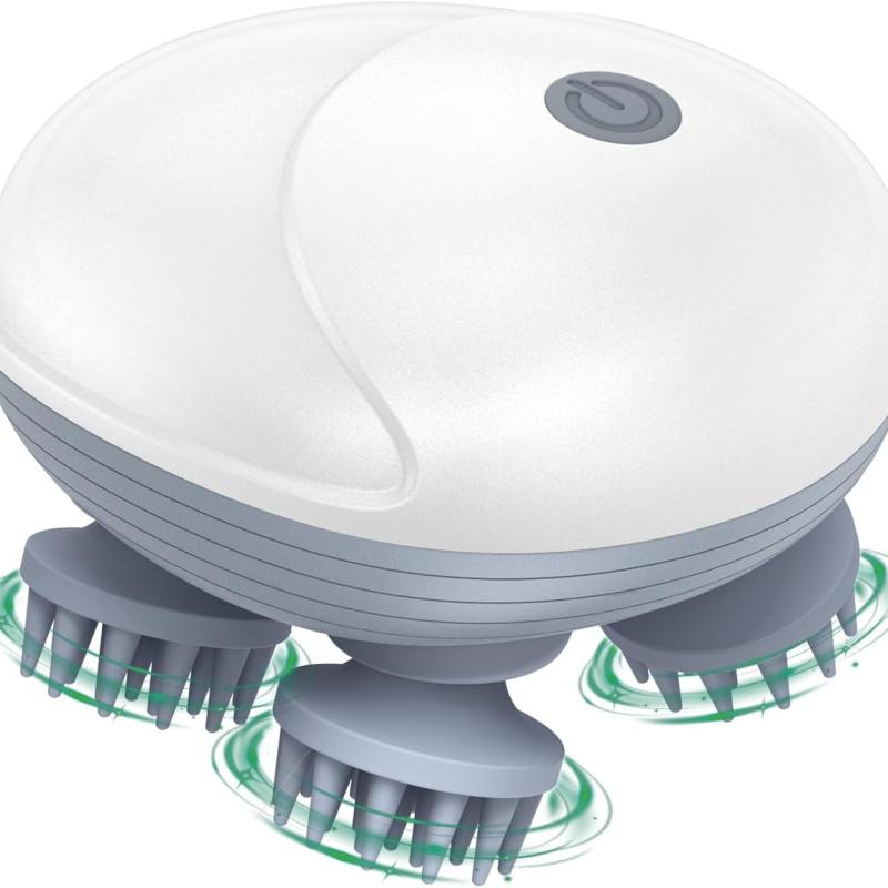 Electric Scalp Massager 4 Head Hair & Scalp Massage Brush