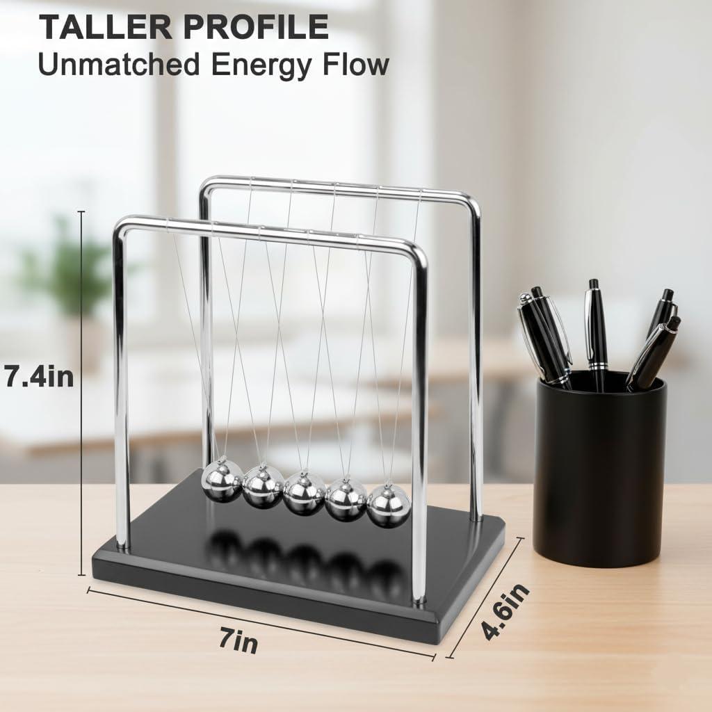 Sealive Newton's Cradle Large Heavy Duty Steel Balls