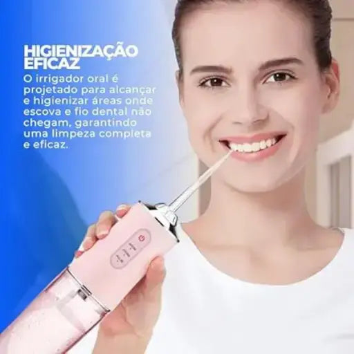 Portable Electric Oral Irrigator Rechargeable Dental Water Jet